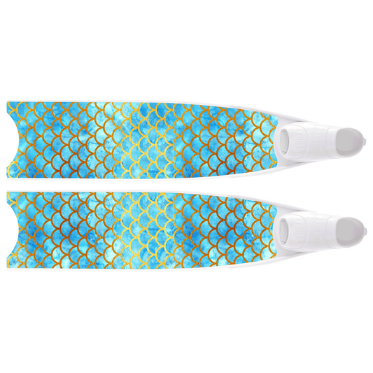 Mermaid blue fins